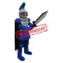 Blue University Knight Mascot Costume