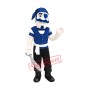 Blue Pirate Man Mascot Costume