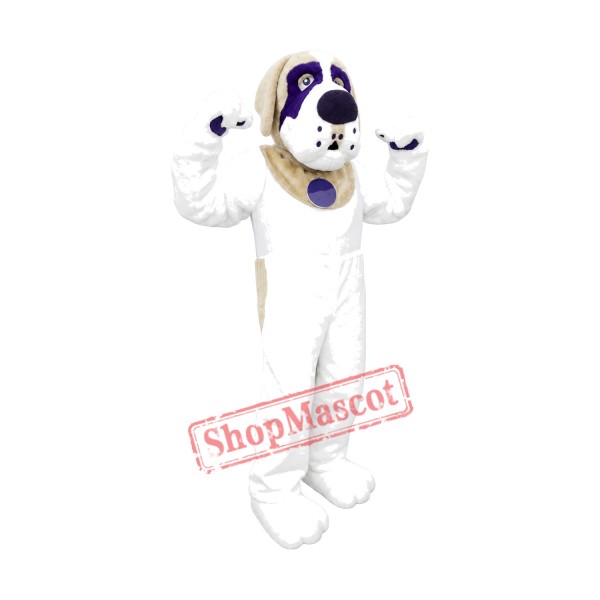 Lovely St. Bernard Dog Mascot Costume Lovely St. Bernard Dog Mascot Costume