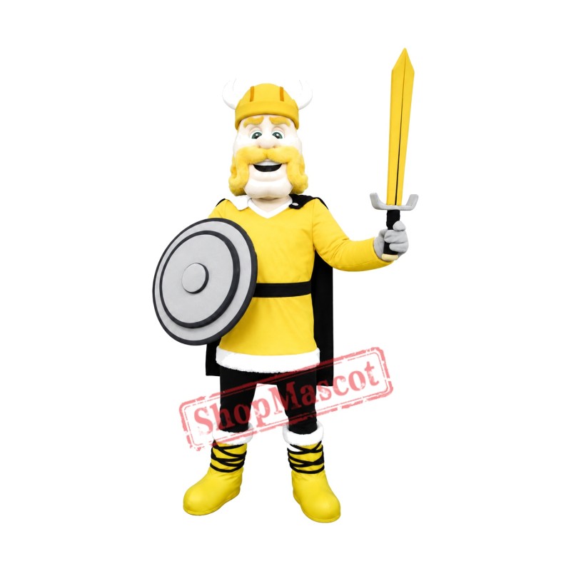 Victor Viking Mascot Costume Victor Viking Mascot Costume