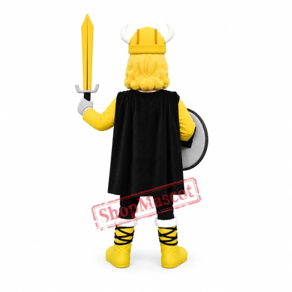 Victor Viking Mascot Costume Victor Viking Mascot Costume