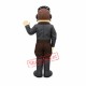 Happy Aviator Mascot Costume Happy Aviator Mascot Costume