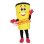 Happy Lightweight Cup Mascot Costume