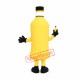 Orange Bottle Mascot Costume Orange Bottle Mascot Costume