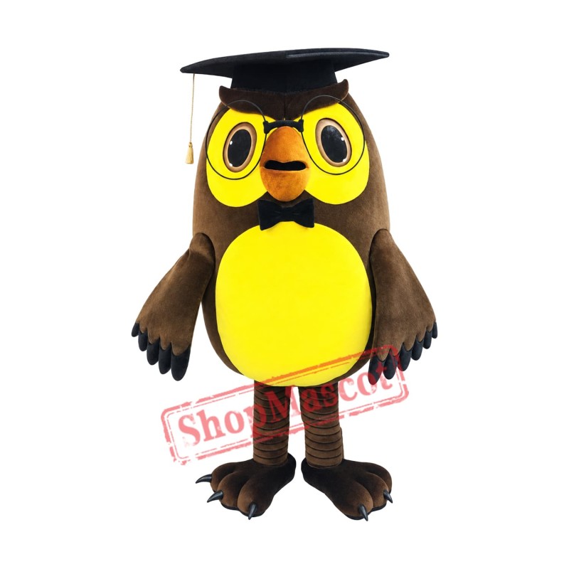College Erudite Owl Mascot Costume College Erudite Owl Mascot Costume