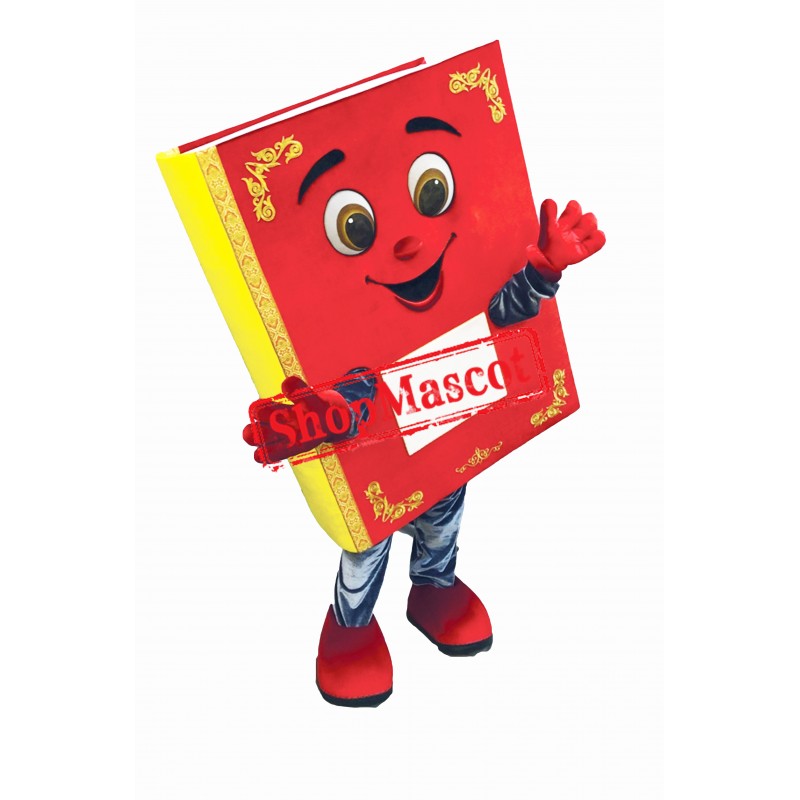 Red Books Mascot Costume
