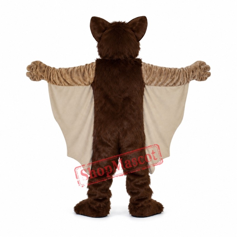 Friendly Bat Mascot Costume Friendly Bat Mascot Costume