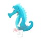 Hippocampus Mascot Costume