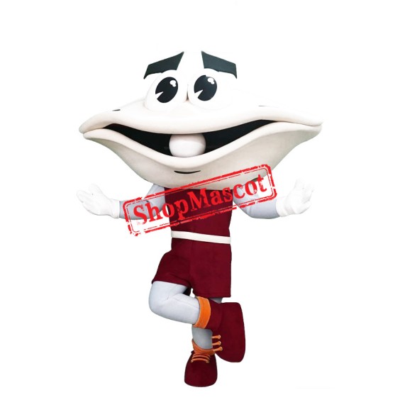 Happy Oyster Mascot Costume