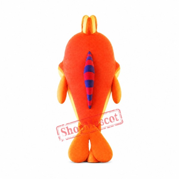 Super Cute Red Fish Mascot Costume Super Cute Red Fish Mascot Costume