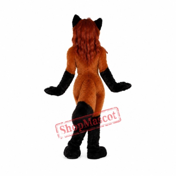 Beautiful Female Fox Mascot Costume Beautiful Female Fox Mascot Costume