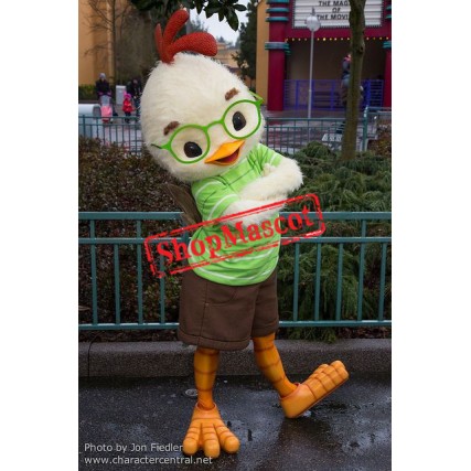 Super Cute White Chick Mascot Costume