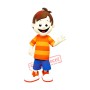 Happy Boy Mascot Costume