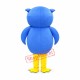 Super Lovely Blue Owl Mascot Costume Super Lovely Blue Owl Mascot Costume