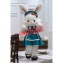 Super Cute White Bunny Mascot Costume