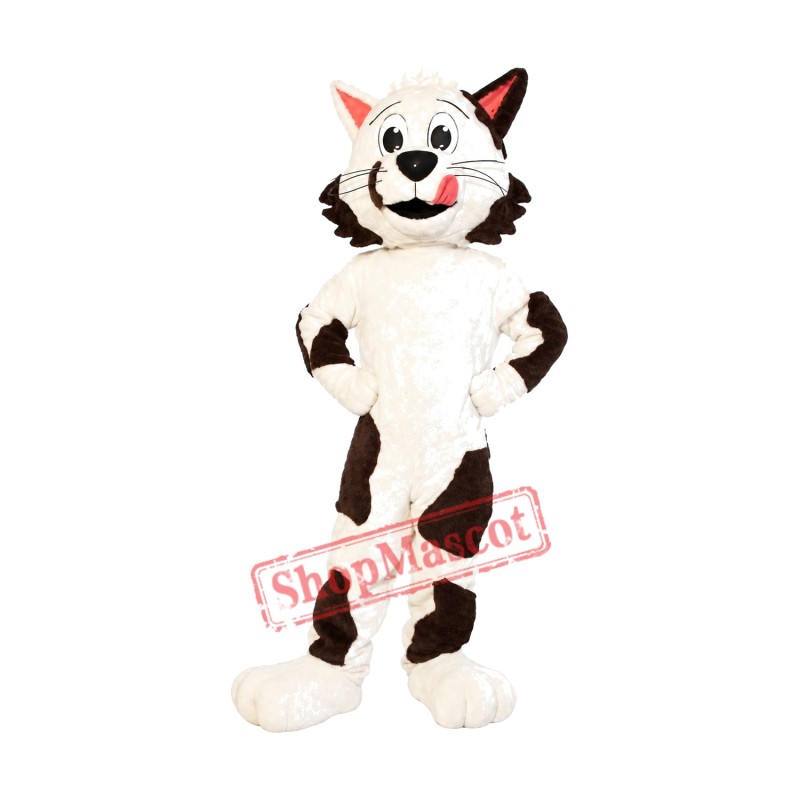Super Lovely Black & White Cat Mascot Costume Super Lovely Black & White Cat Mascot Costume
