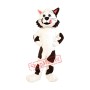 Super Lovely Black & White Cat Mascot Costume