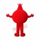 Pomegranate Mascot Costume Pomegranate Mascot Costume