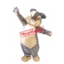 Grey & Brown Rabbit Mascot Costume