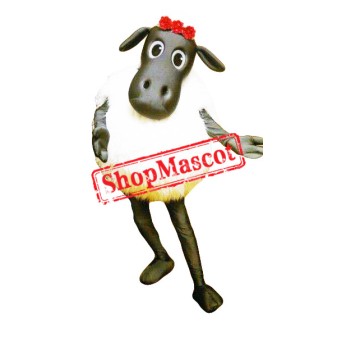 Beautiful Sheep Mascot Costume