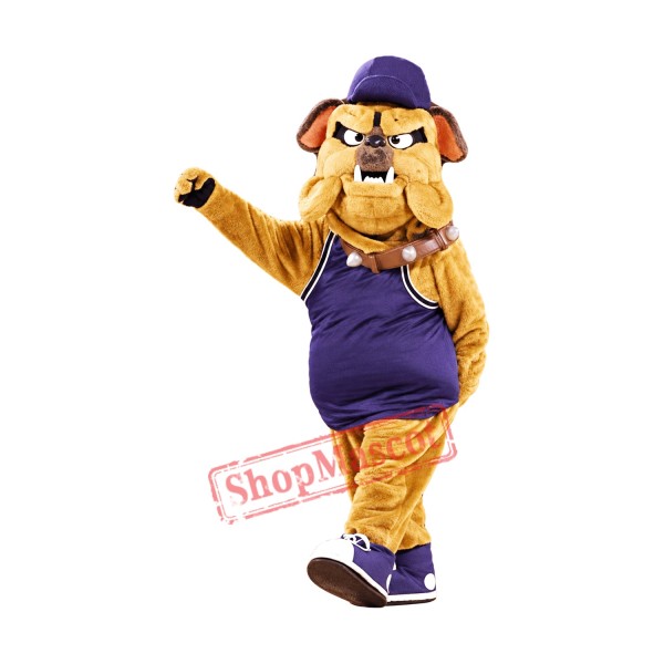 Sport College Bulldog Mascot Costume