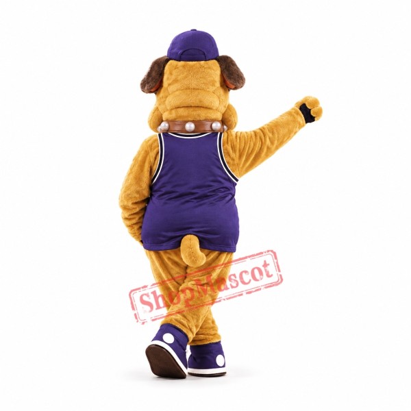 Sport College Bulldog Mascot Costume Sport College Bulldog Mascot Costume