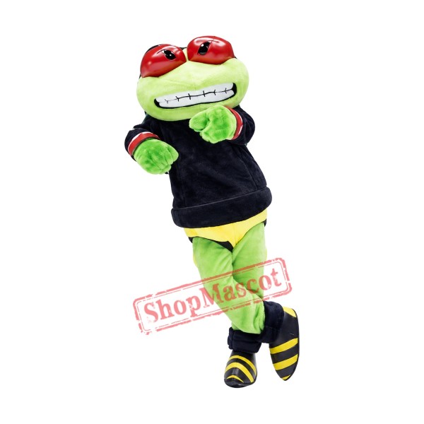 Sport College Frog Mascot Costume