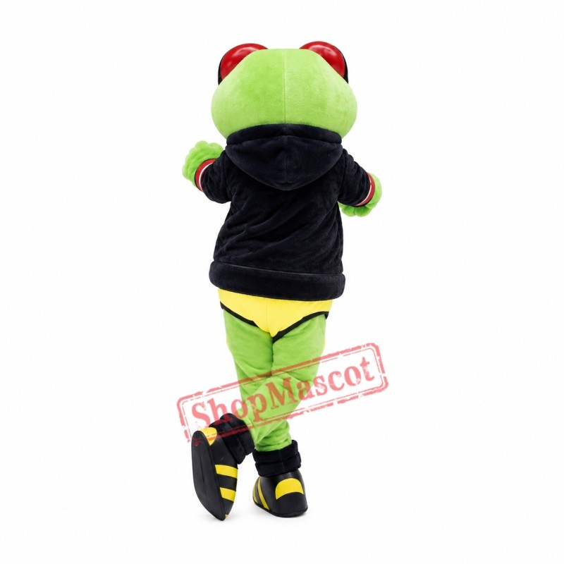 Sport College Frog Mascot Costume Sport College Frog Mascot Costume