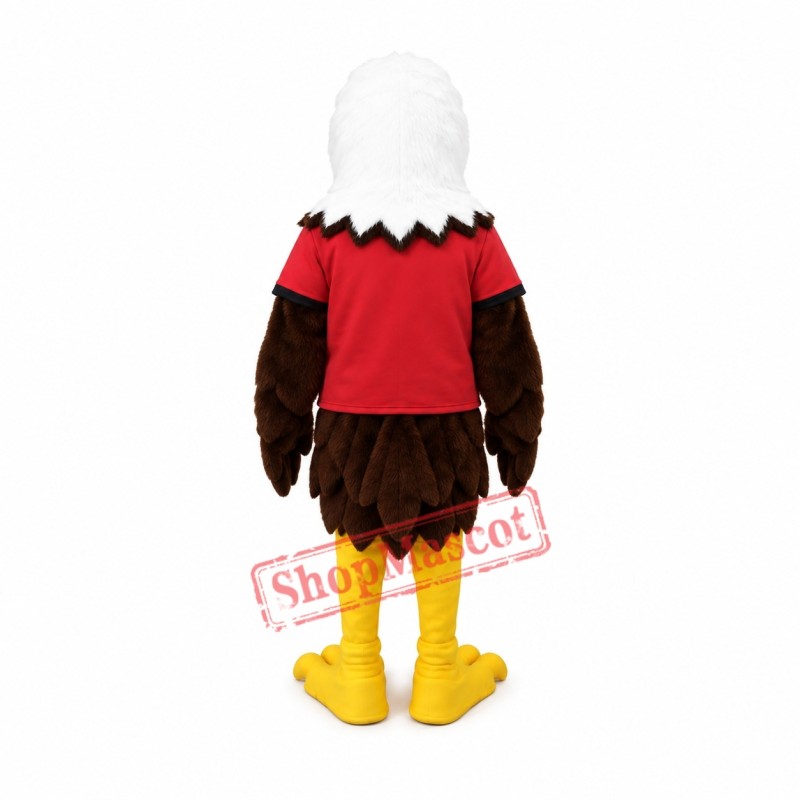 Power High School Eagle Mascot Costume Power High School Eagle Mascot Costume