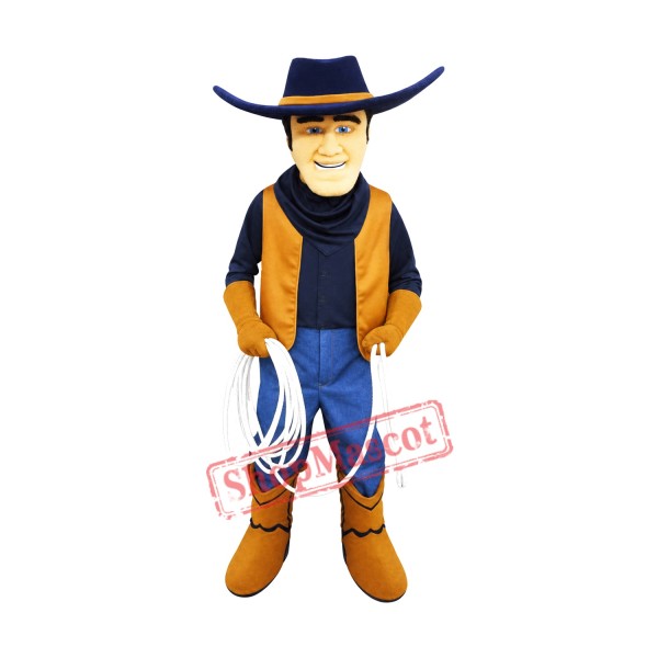 Young Cowboy Mascot Costume