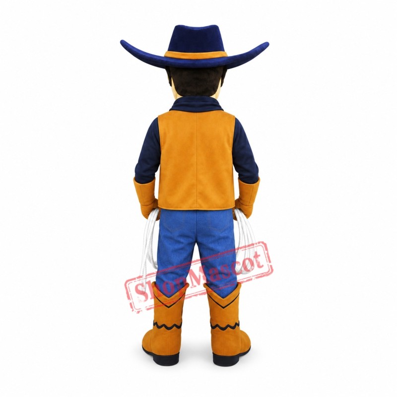 Young Cowboy Mascot Costume