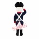 Young Rebel Mascot Costume Young Rebel Mascot Costume