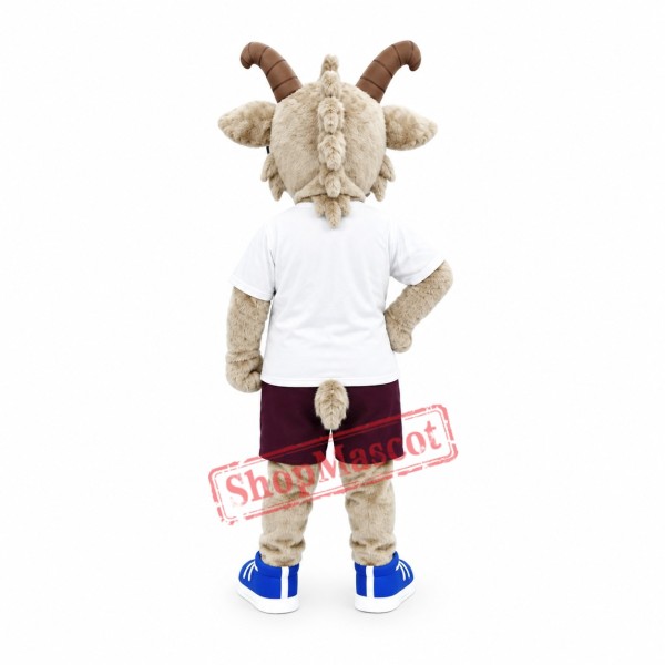 Cute Goat Mascot Costume Cute Goat Mascot Costume