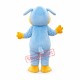 Blue & Yellow Pig Mascot Costume