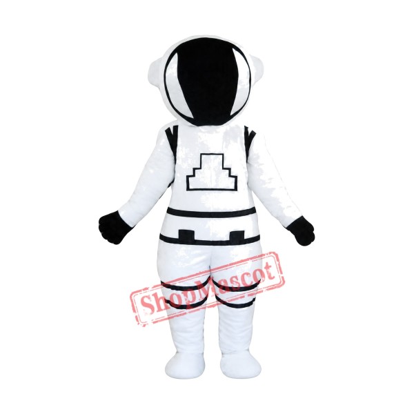 White Spaceman Mascot Costume