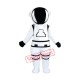 White Spaceman Mascot Costume