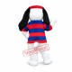 Plush White Dog Mascot Costume Plush White Dog Mascot Costume