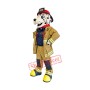 Professional Fire Dept Dog Mascot Costume