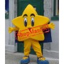 Happy Yellow Star Mascot Costume