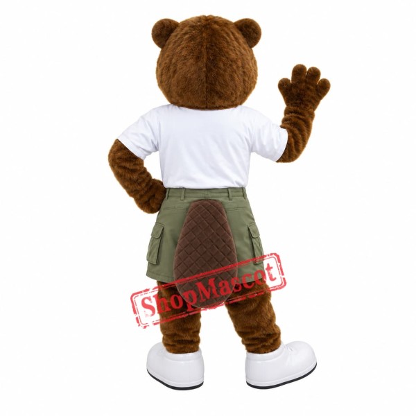 Lovely Beaver Mascot Costume Lovely Beaver Mascot Costume