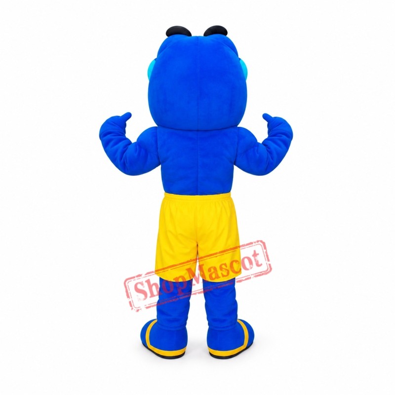 Power Muscular Shark Mascot Costume