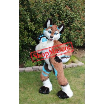 Dog Fox Wolf Girl Mascot Costume