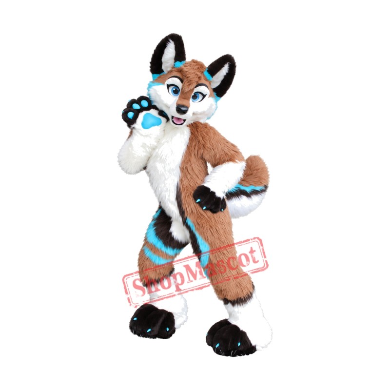 Dog Fox Wolf Girl Mascot Costume Dog Fox Wolf Girl Mascot Costume