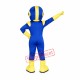 Blue & Yellow Superman Mascot Costume Blue & Yellow Superman Mascot Costume