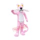 Pink Leopard Mascot Costume Pink Leopard Mascot Costume