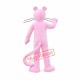 Pink Leopard Mascot Costume Pink Leopard Mascot Costume