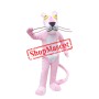 Pink Leopard Mascot Costume