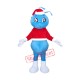 Christmas Blue Ant Mascot Costume