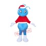 Christmas Blue Ant Mascot Costume