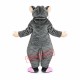Grey Plush Mouse Mascot Costume Grey Plush Mouse Mascot Costume